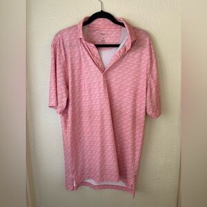 johnnie-O Pink Polo Shirt